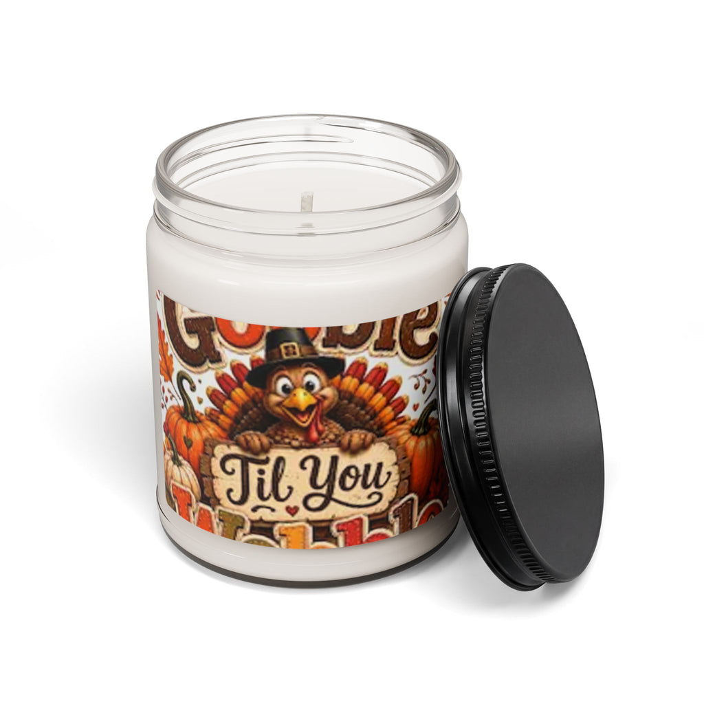 Thanksgiving 'Gobble Till You Wobble' Scented Soy Candle — 9 oz
