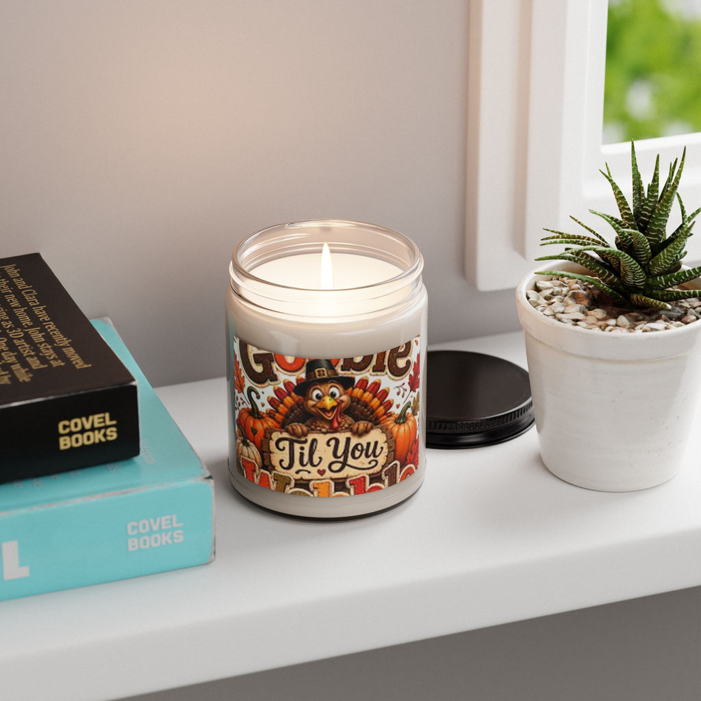 Thanksgiving 'Gobble Till You Wobble' Scented Soy Candle — 9 oz