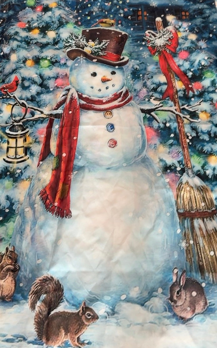 Winter Wonderland Budget Bundle - 2 Decorative Flags (1 bundle)