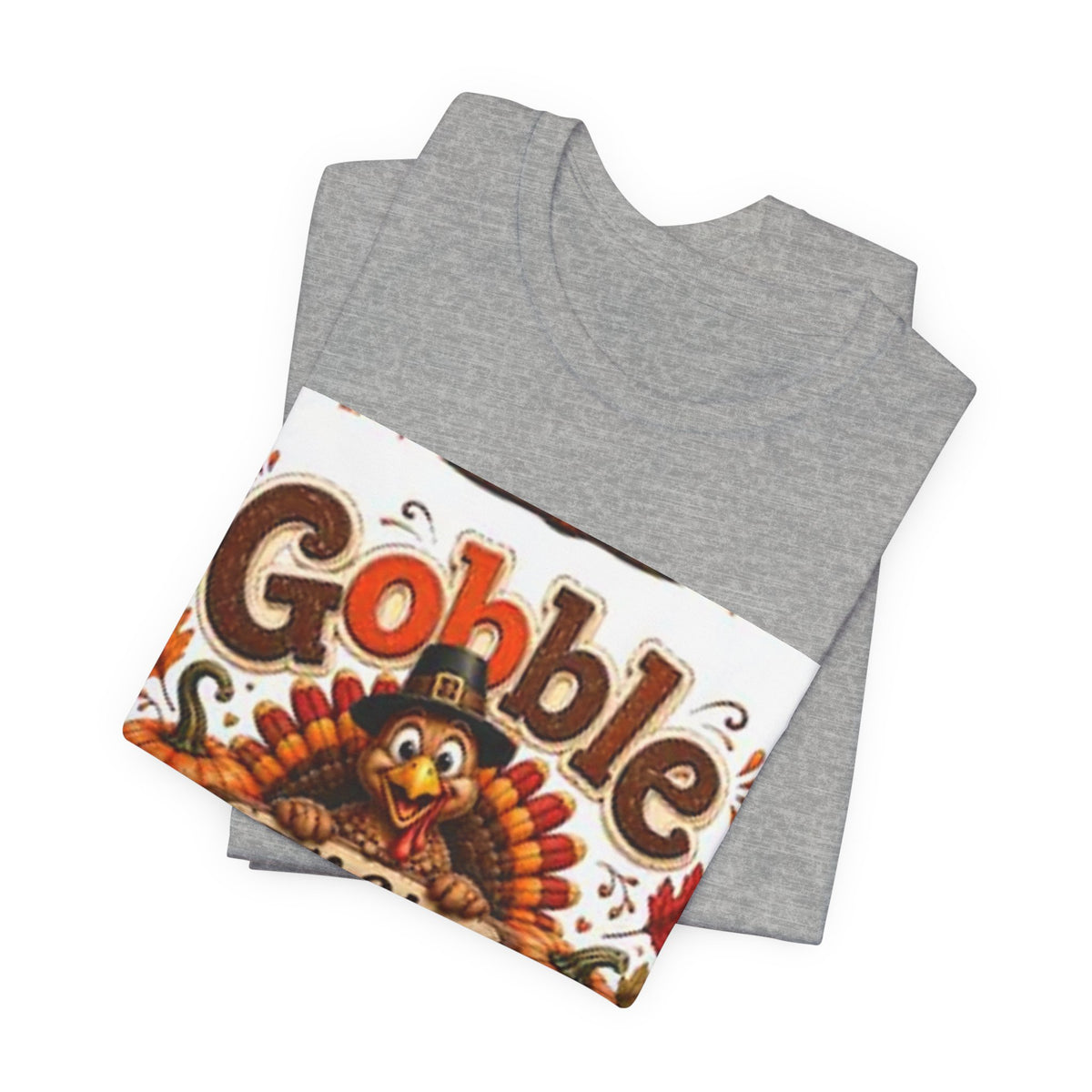 Gobble Til You Wobble Thanksgiving Tee