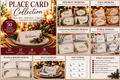 Place Card Collection printable designs